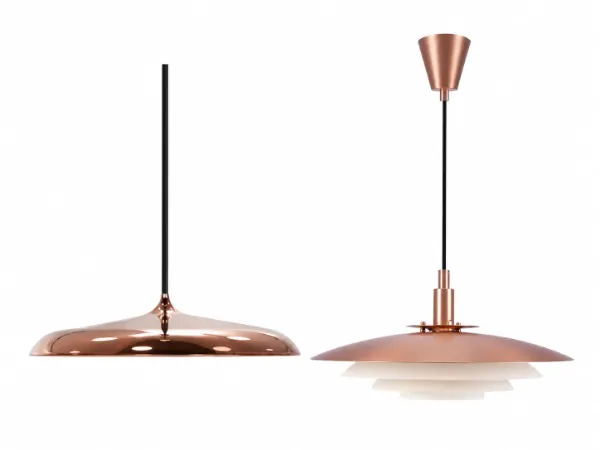 Lampade a sospensione rame